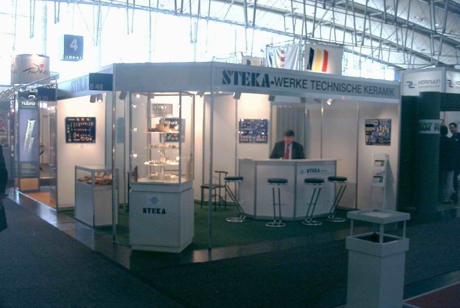 Steka Stand Hannover Messe 2002